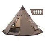 Guía de compra: Tienda tipi camping, comparativa de los mejores modelos para tus aventuras al aire libre